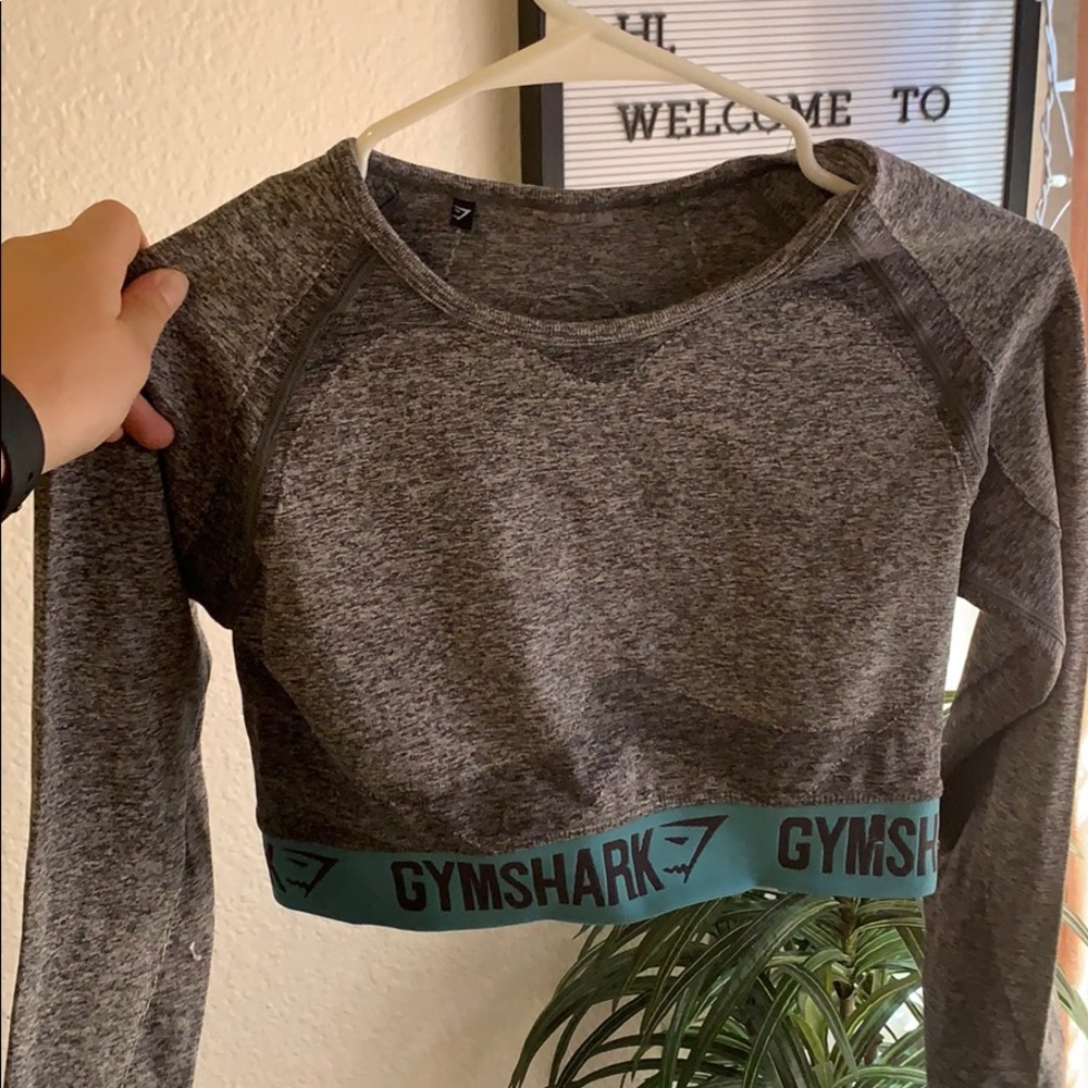 Gymshark flex long sleeve crop top